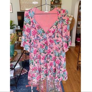 For Love & Lemons Floral Dress